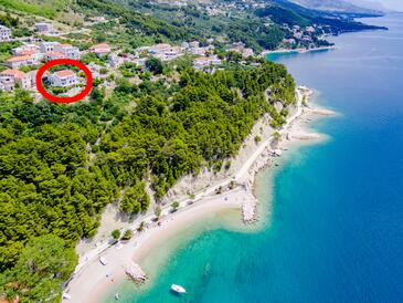 Brela Makarska Horvátország apartman